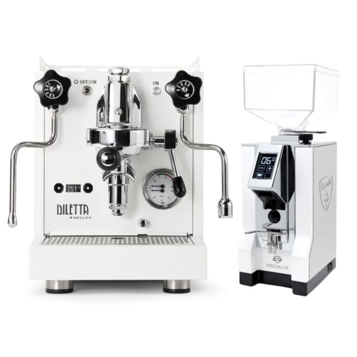 Diletta Bello+ and Eureka Mignon Specialita Grinder Bundle - Image 1