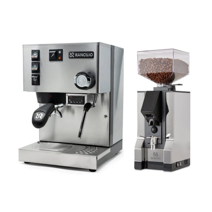 Rancilio Silvia PID and Eureka Mignon Silenzio 55 Grinder Bundle - Image 2