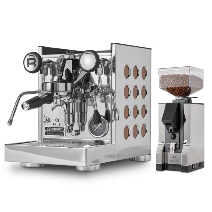 Rocket Espresso Appartamento TCA and Eureka Mignon Silenzio 55 Bundle - Image 1