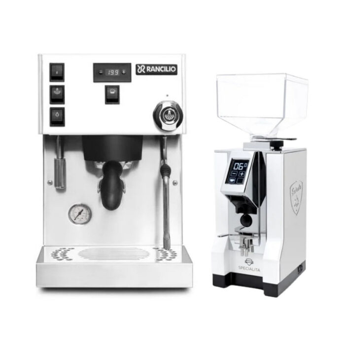 Rancilio Silvia Pro X and Eureka Mignon Specialita Grinder Bundle - Image 1