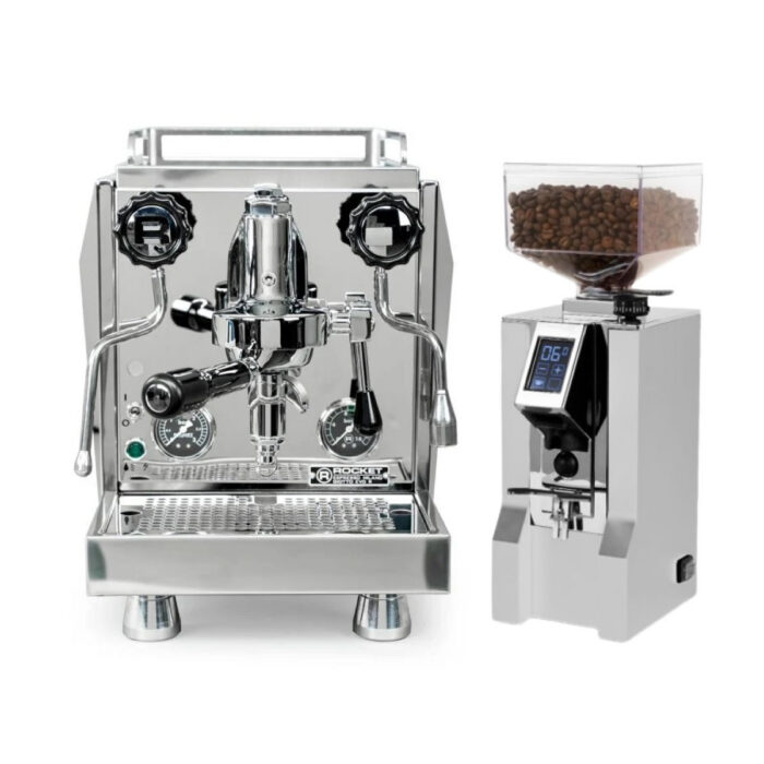 Rocket Espresso Giotto R and Eureka Oro Mignon XL Grinder Bundle - Image 2
