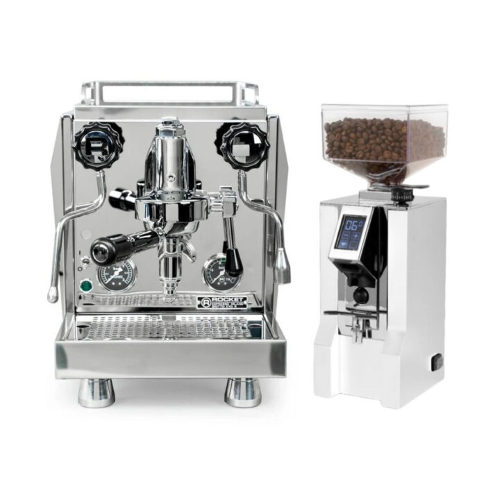 Rocket Espresso Giotto R and Eureka Oro Mignon XL Grinder Bundle - Image 3